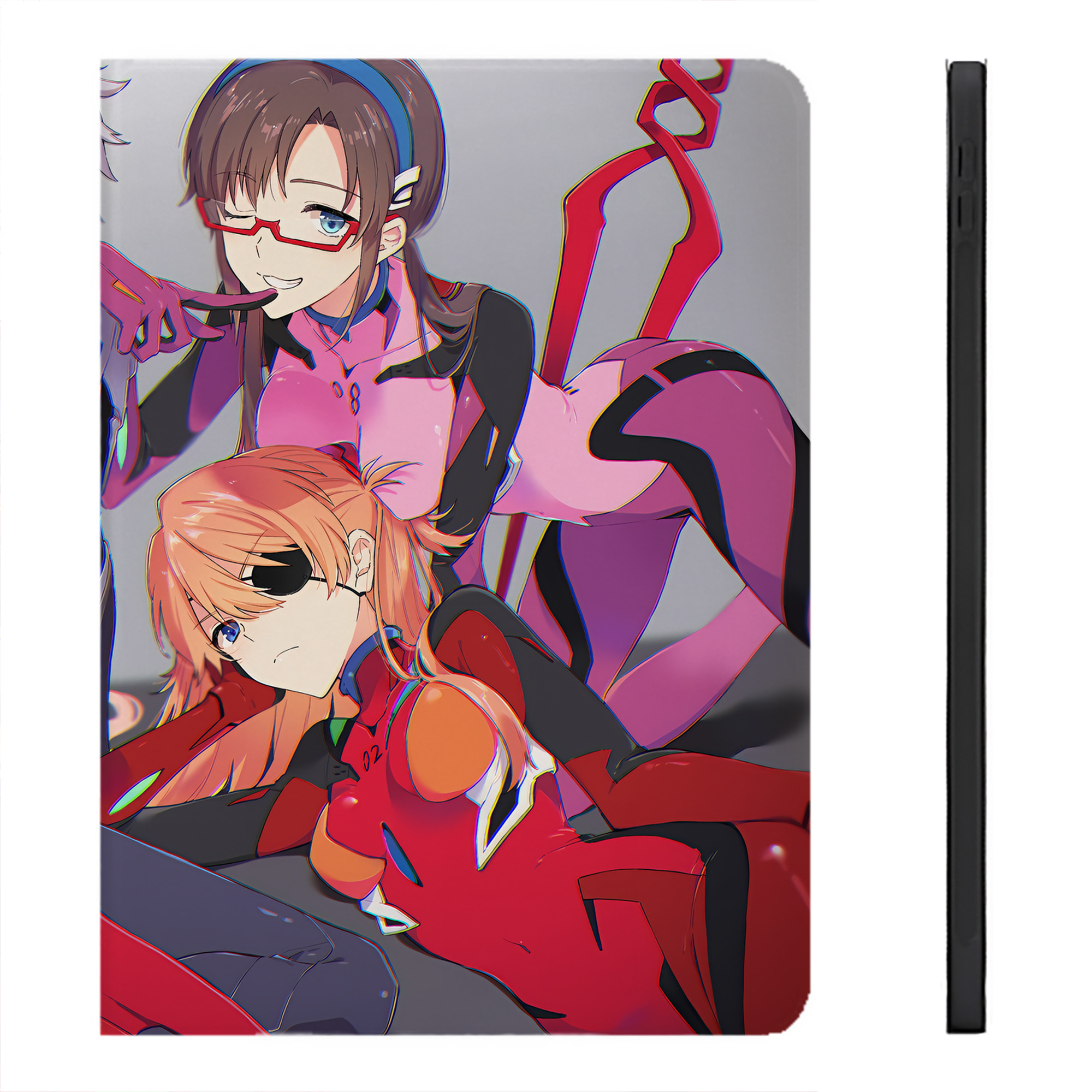 （画像用） EVA 新世紀エヴァンゲリオン IPadケース ペンホルダー付き ブックスタイルデザイン